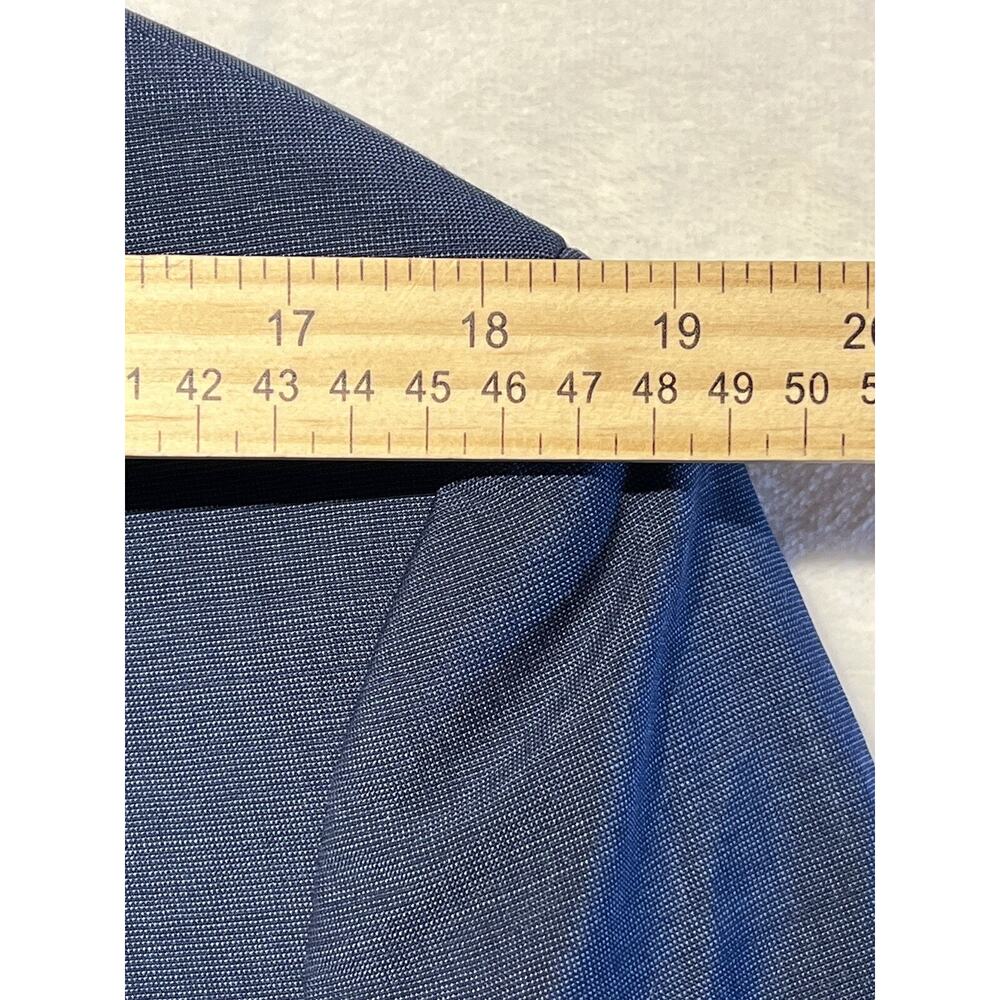 Alfani 40-42R Slim Royal Cobalt Blue Nailhead Casual Blazer Sport Suit Jacket - Picture 11 of 16